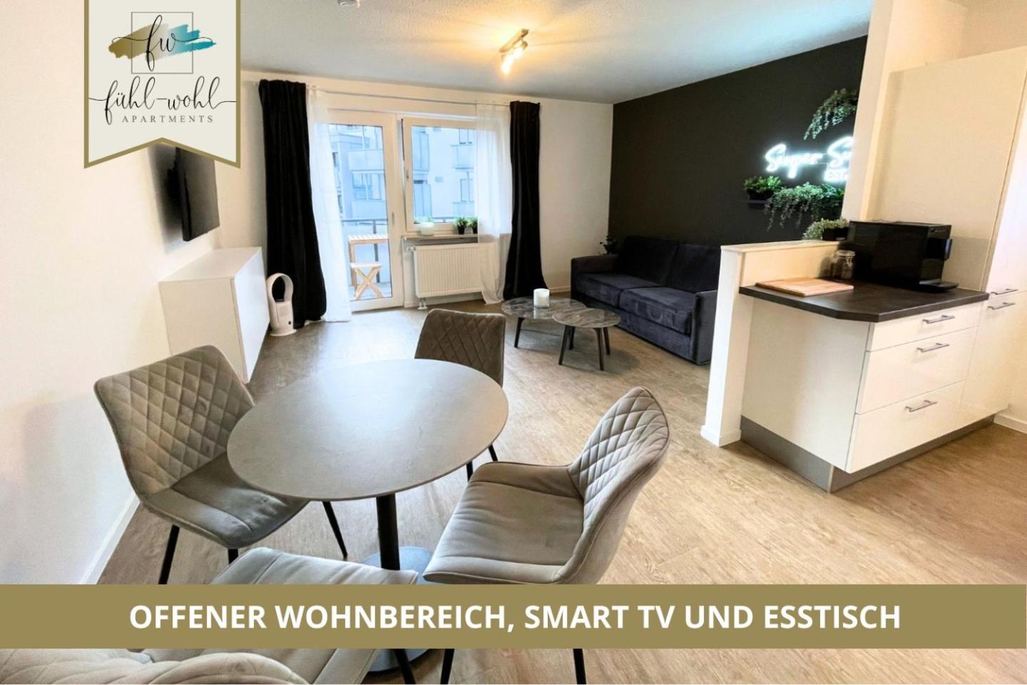 Semper Suite No1 - 2Zi Fewo 1-4 Pers, Balkon, Parkplatz, Hofgartennaehe Байройт Екстериор снимка